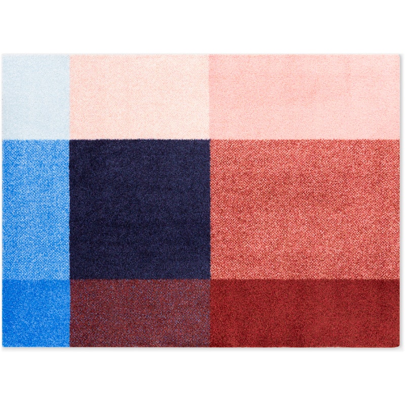 Mix Door Mat 85x115 cm, Berry