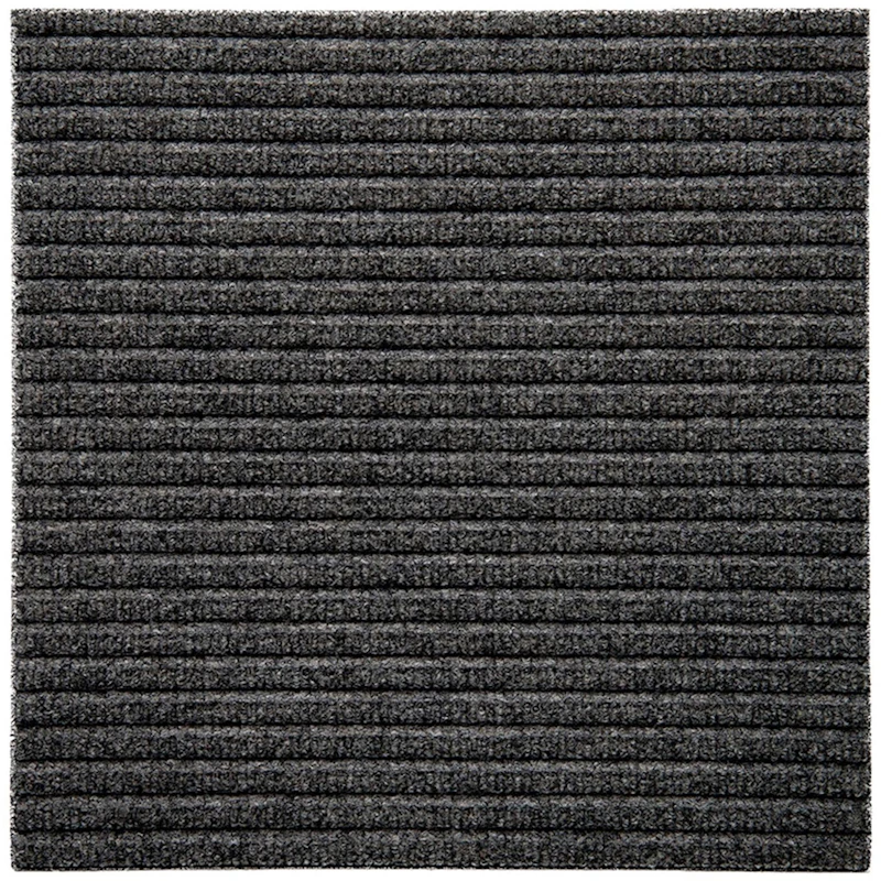 Zen Doormat 45x45 cm Straight, Grey