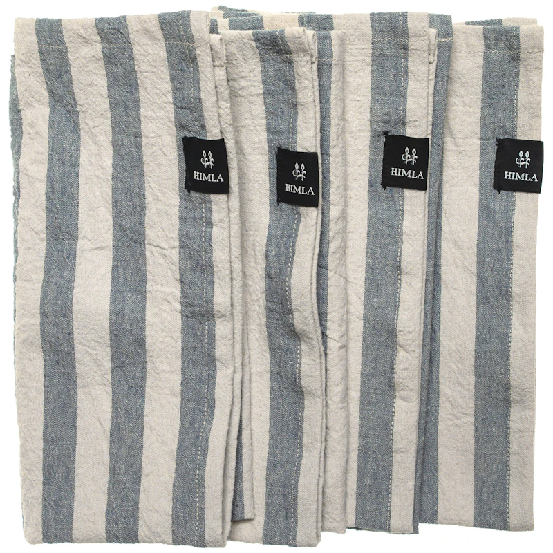 Riviera Napkin 45x45 cm 4-pack, Azure