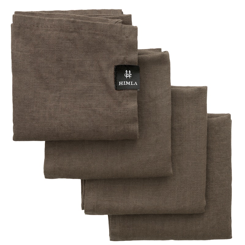 Sunshine Napkin 45x45 cm 4-pack, Coffee