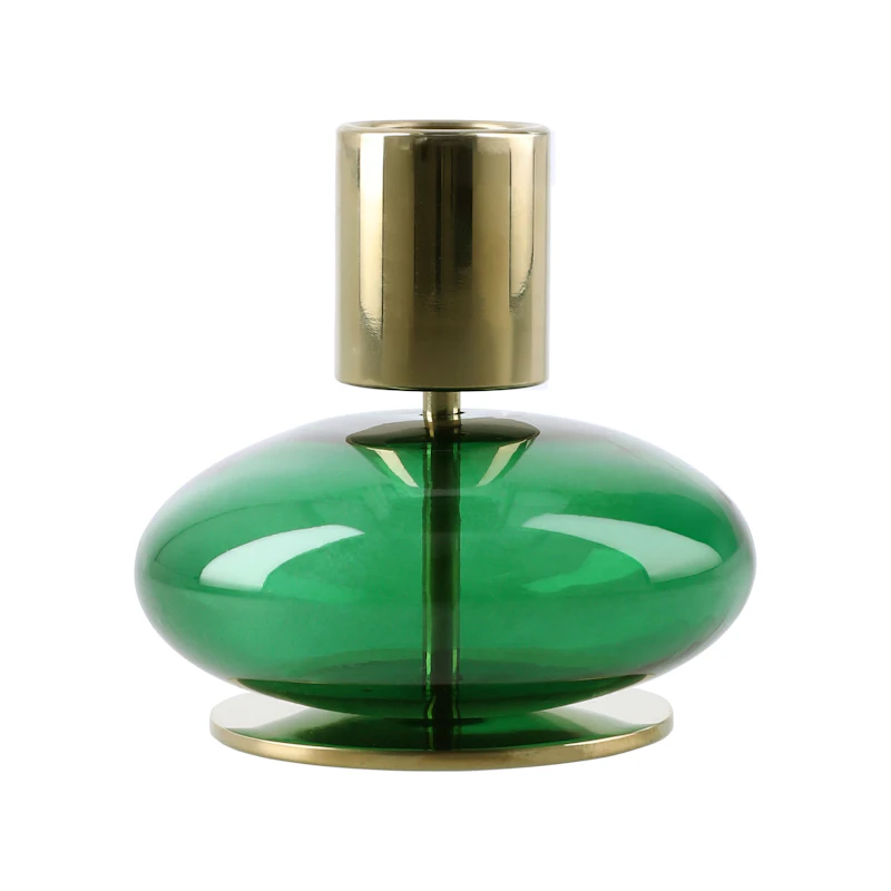 Bubble Candle Holder, Green