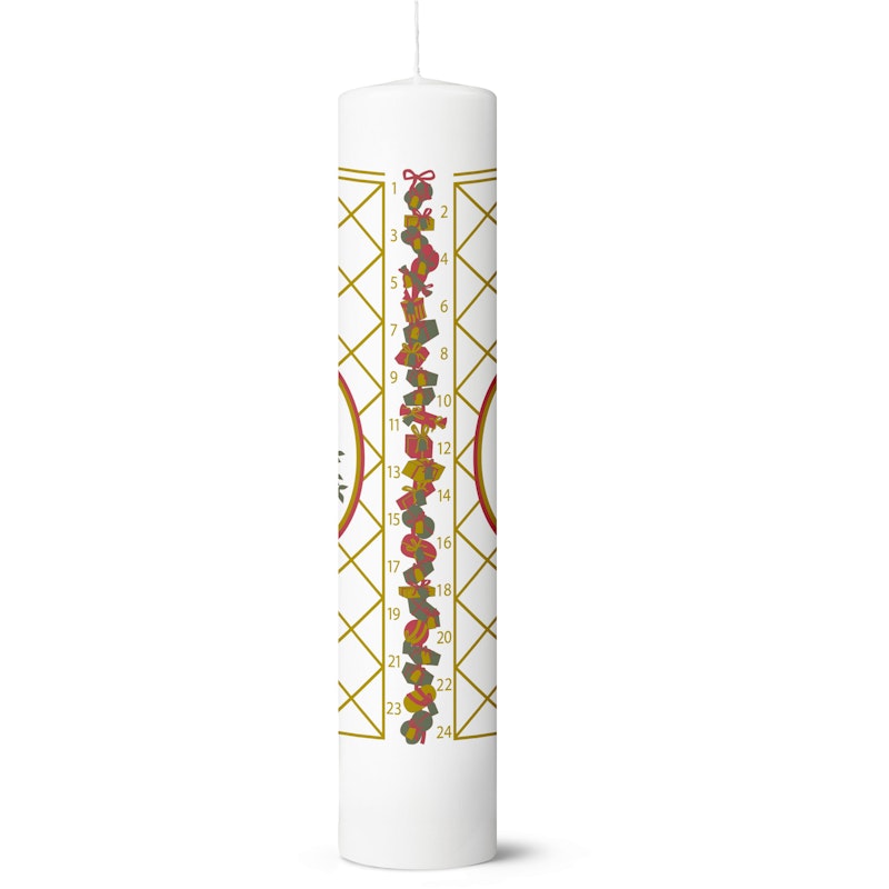 Holmegaard Christmas Calendar Candle 2025
