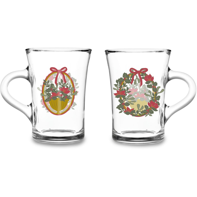 Holmegaard Christmas Glass Mug 2025, 2-pack