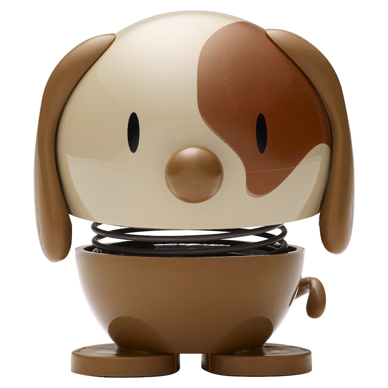 Hoptimist Dog Figure, Brown