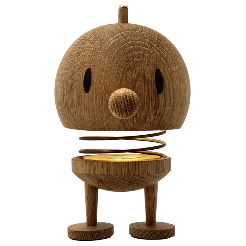 Hoptimist LED Bumble Lamp L, Oak