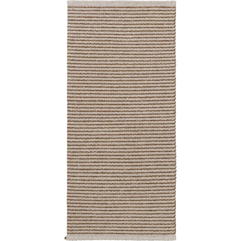 Cotton Vera Rug 170x250 cm, Light Brown