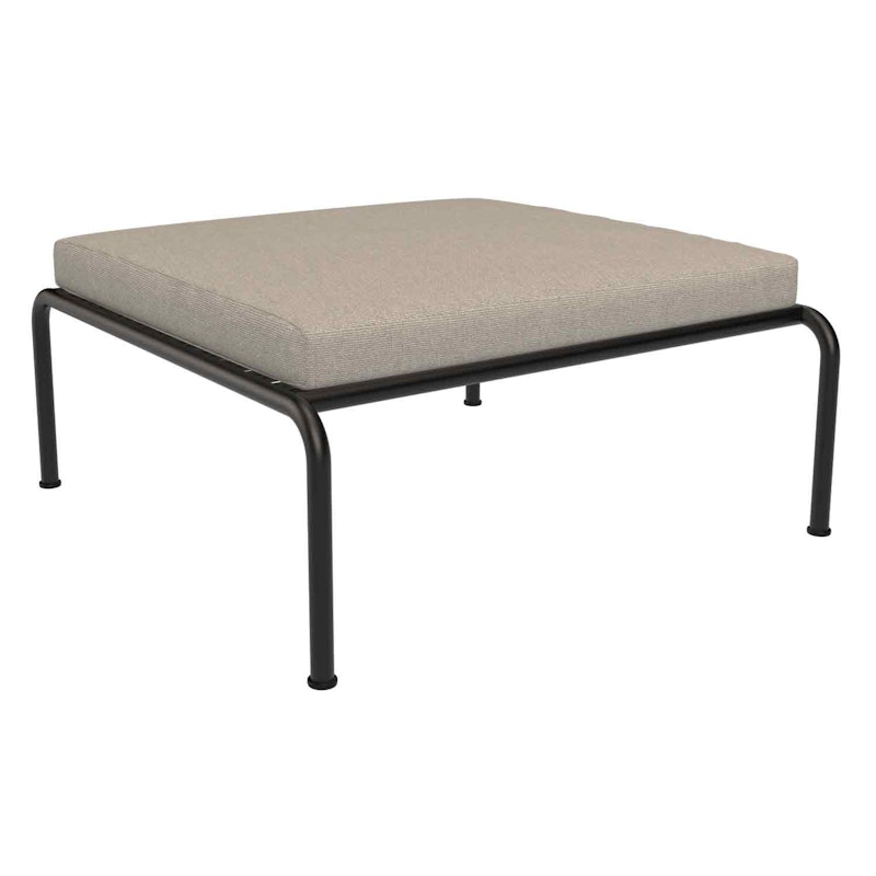 Avon Footstool, Ash / Black