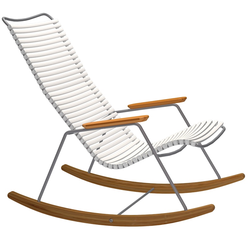 Click Rocking Chair, Muted White