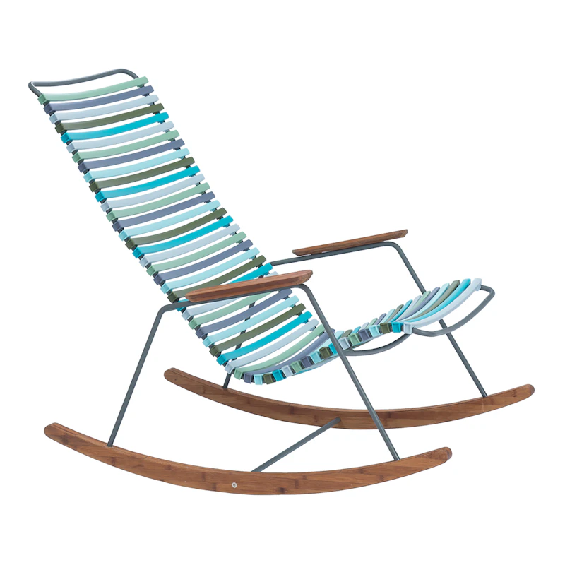 Click Rocking Chair, Green Mix