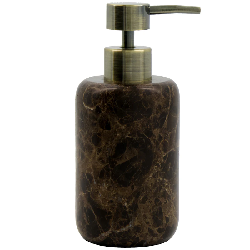 Able Soap Pump Marble, Brown