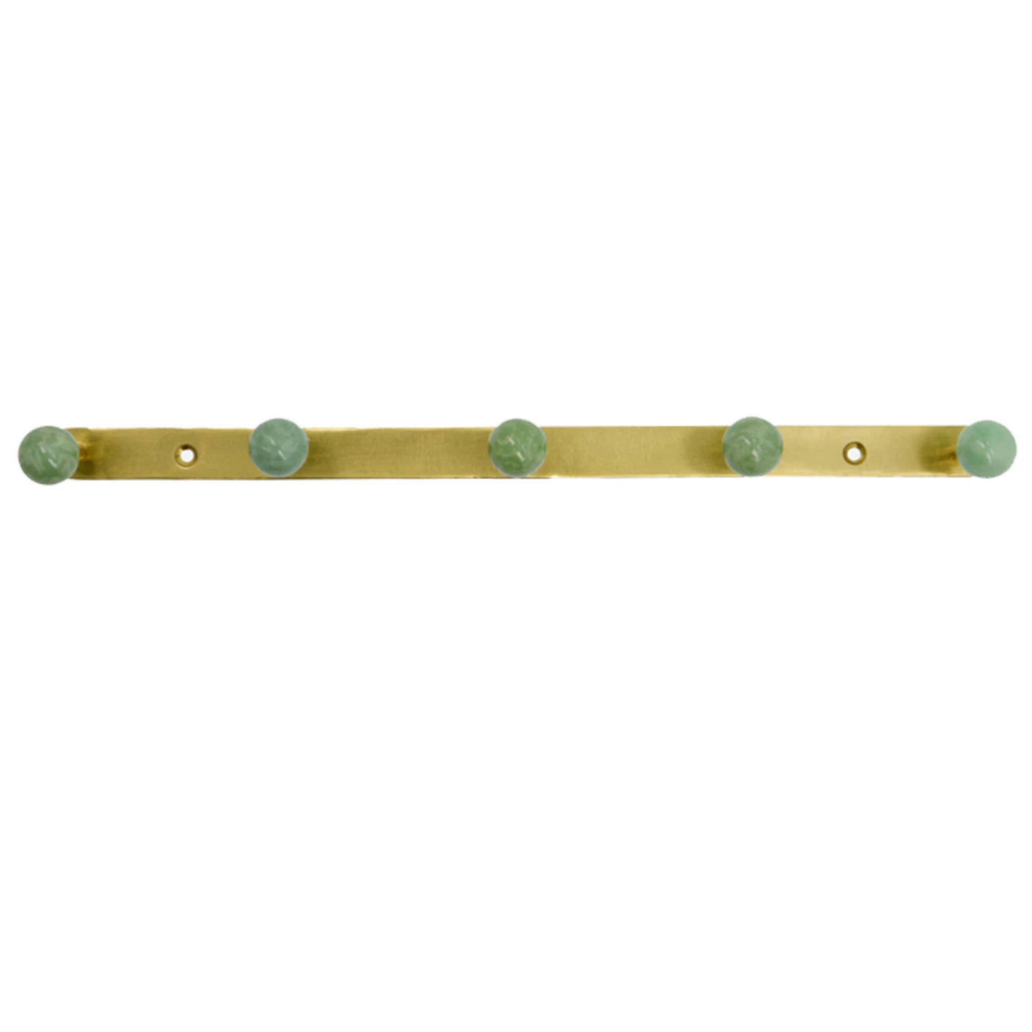 Ball Hook Rail 35 cm, Aqua from House Doctor | RoyalDesign.co.uk