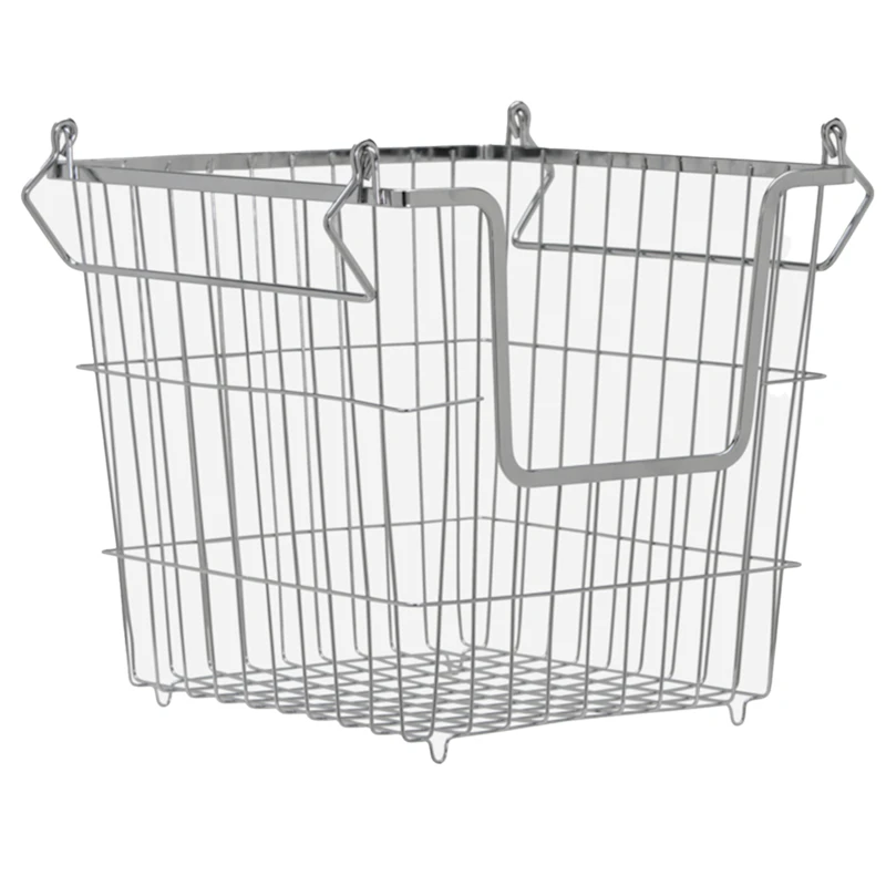 Taw Basket H26.7x W26.7xL26.7, Chrome