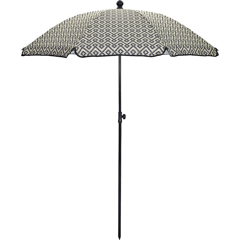 Parasol Ø180 cm, Black / Sand