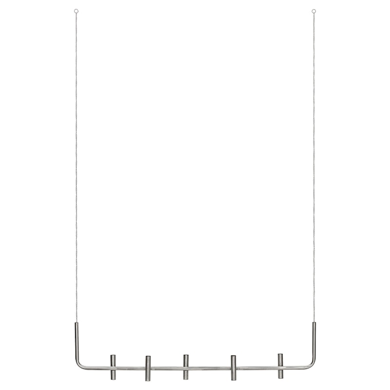Maxi Candle Holder, Antique Silver