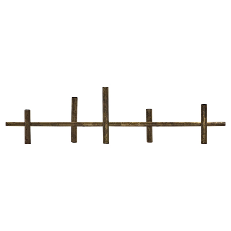 Maxi Candle Holder 80 cm, Antique Brass