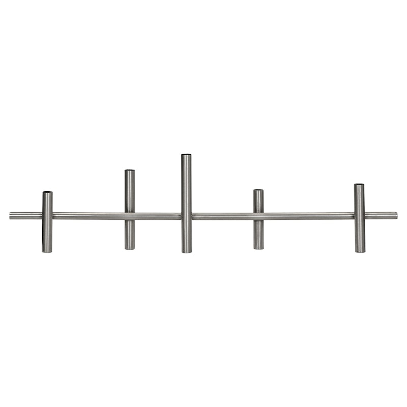 Maxi Candle Holder 80 cm, Antique Silver