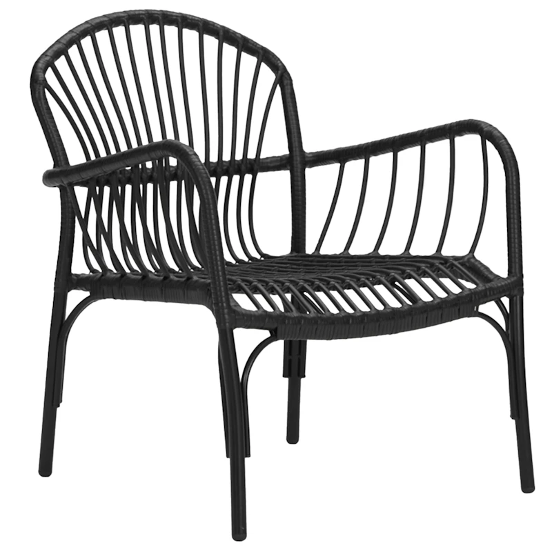 Brea Lounge Chair, Black
