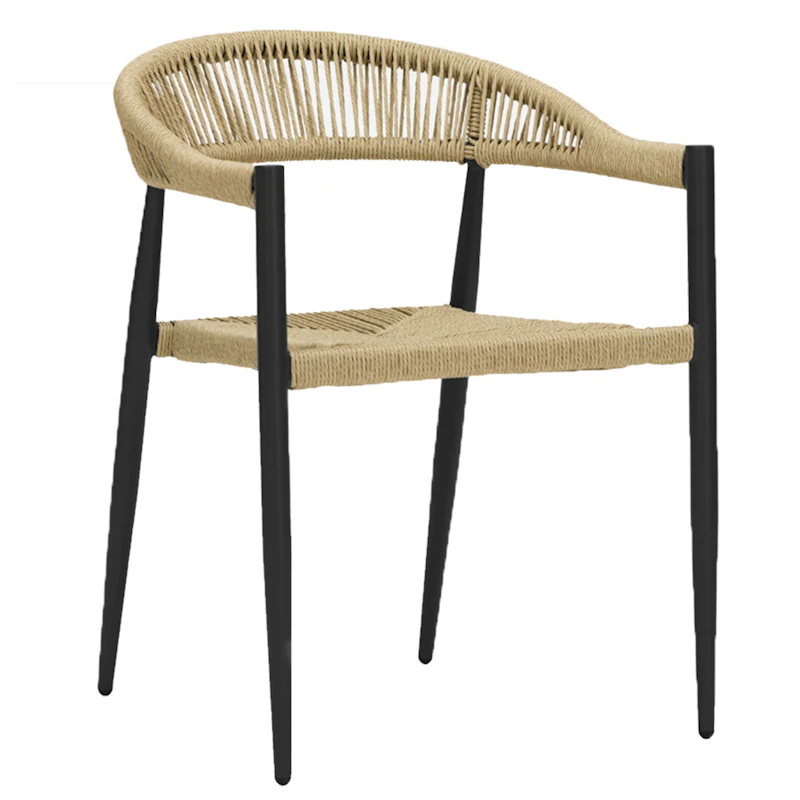 Coon Chair, Black / Natural