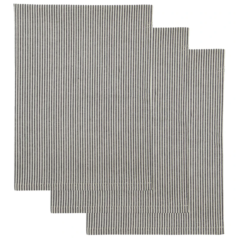 Cook Kitchen Towel 55x75 cm 4-pack, Dark Grey