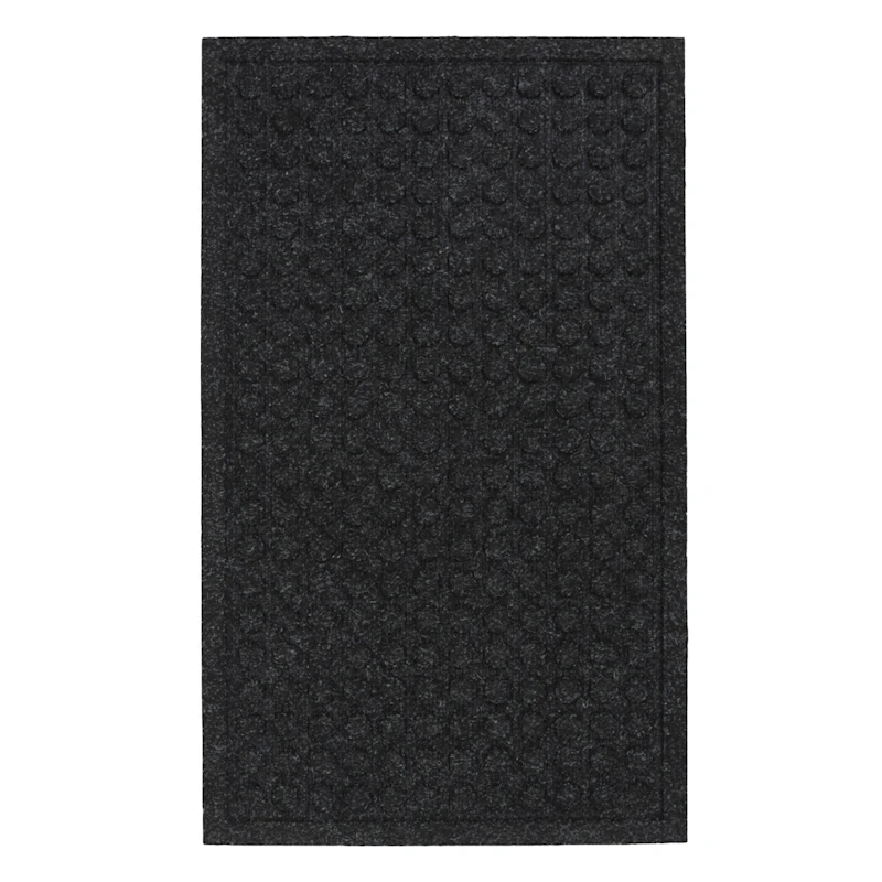 Entry Doormat 45x75 cm, Black