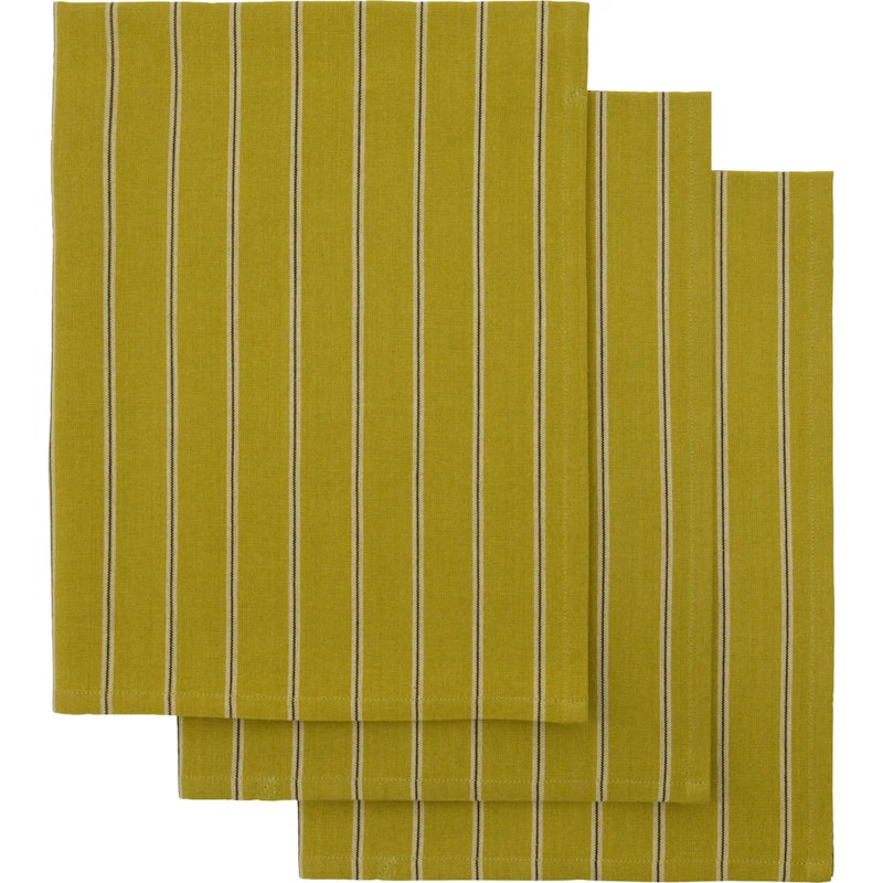HDCook Tea Towel 55x75 cm 3-pack, Mustard