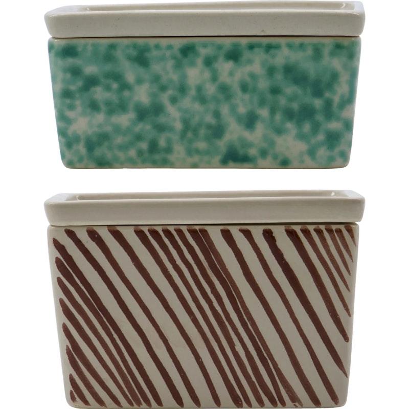 HDDiva Storage Box Green, 2-pack