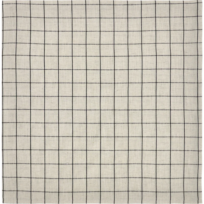 HDJoin Tablecloth 150 cm, Off-white / Black