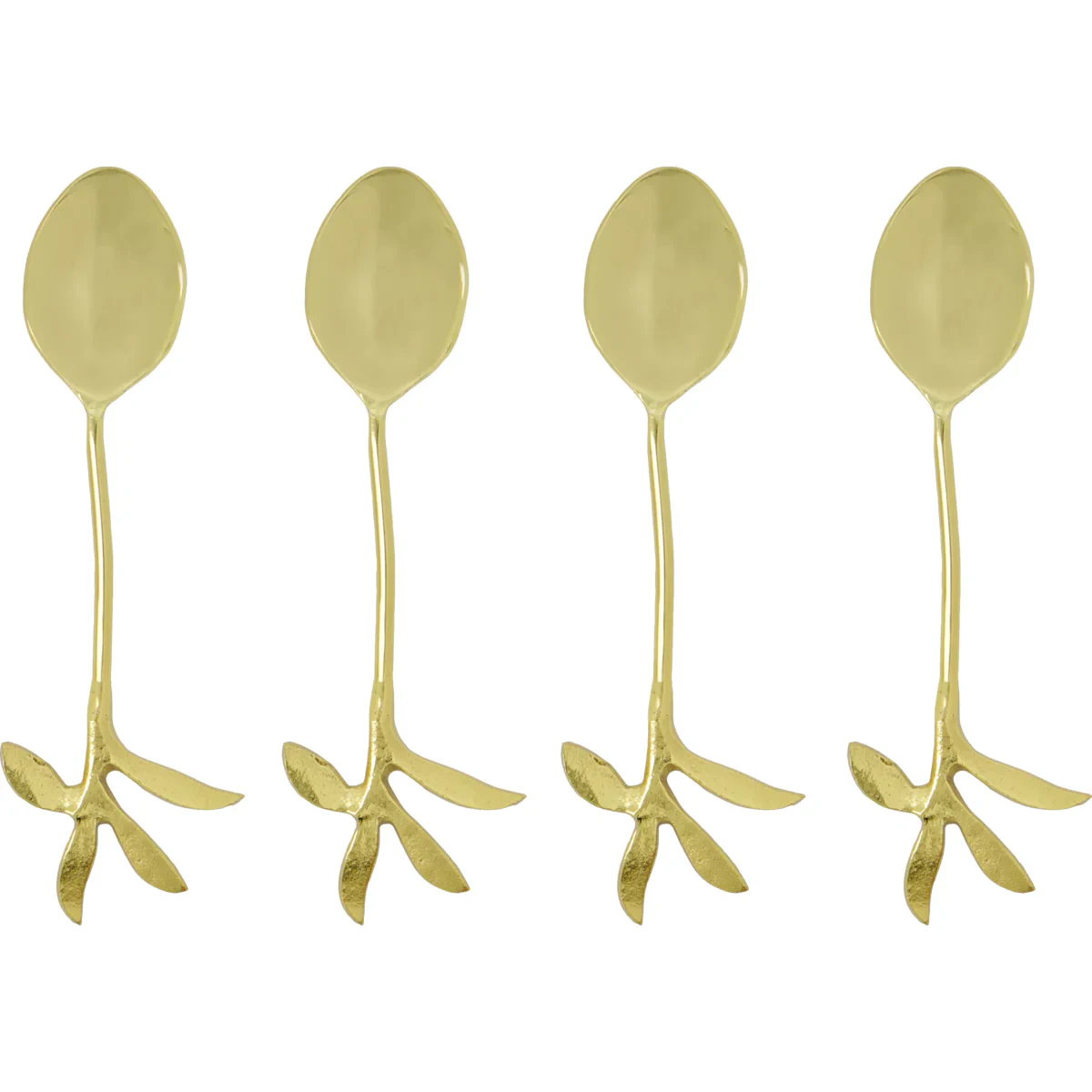 HDServe Spoon 4-pack, Antique Gold | RoyalDesign.co.uk