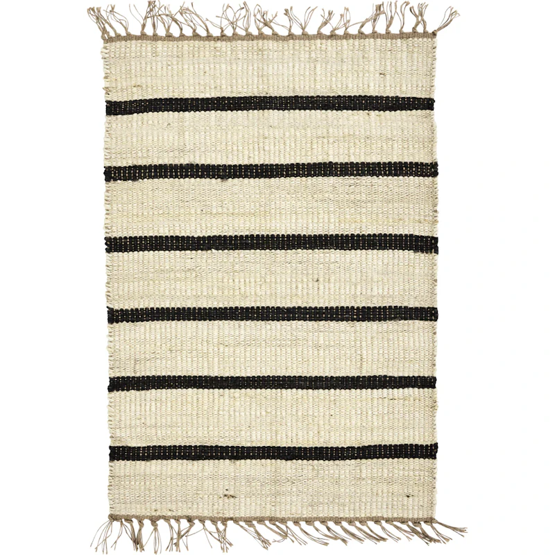 HDSima Rug 60x90 cm, Black / Nature