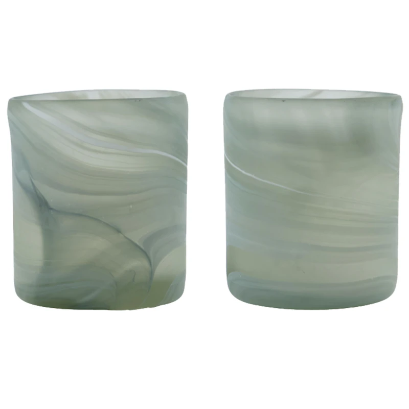 Kae Tealight Holder 2-pack, Grey