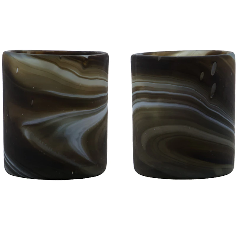 Kae Tealight Holder 2-pack, Brown