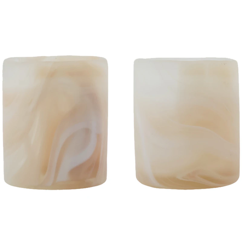 Kae Tealight Holder 2-pack, Beige