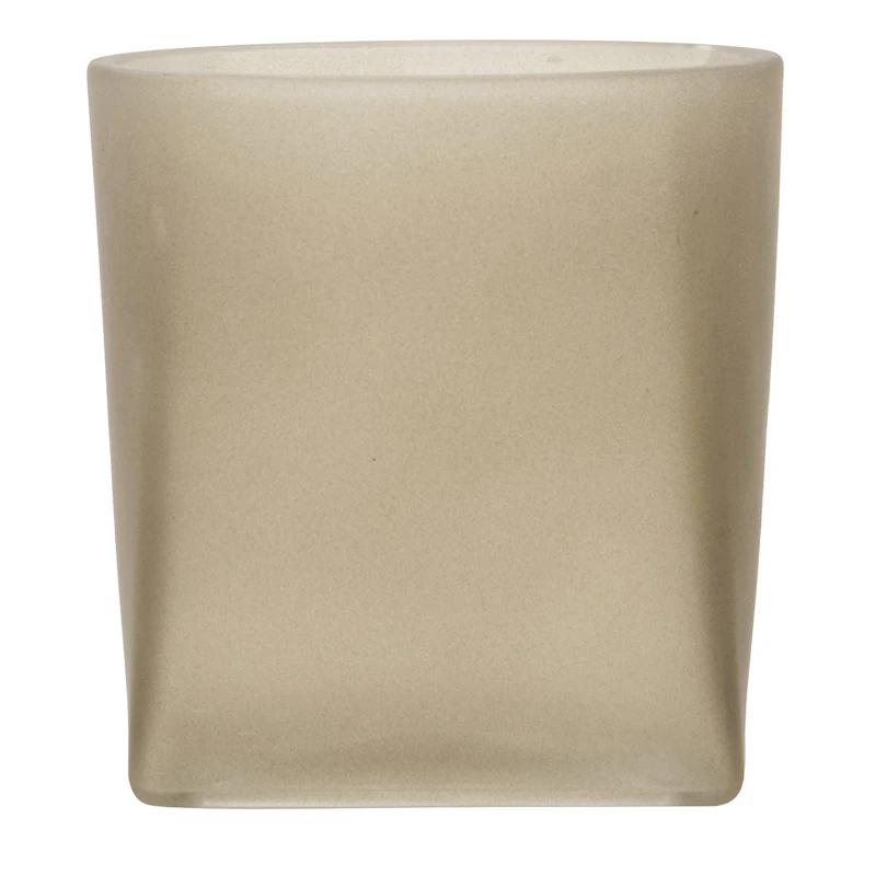 Made Candleholder 12 cm, Light brown