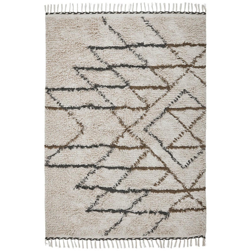 Indi Rug 140x200 cm, Off-white