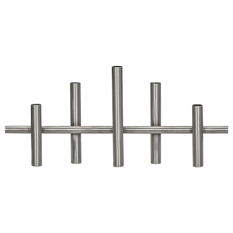 Maxi Candle Holder 45 cm, Antique Silver