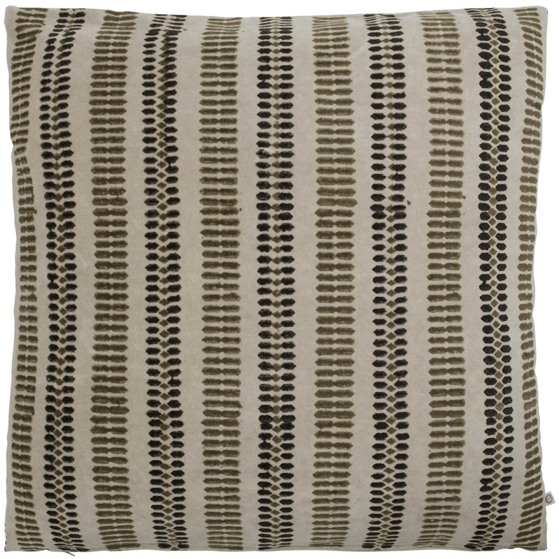 Moota Cushion Cover 50x50 cm, Off-white/Mustard Yellow