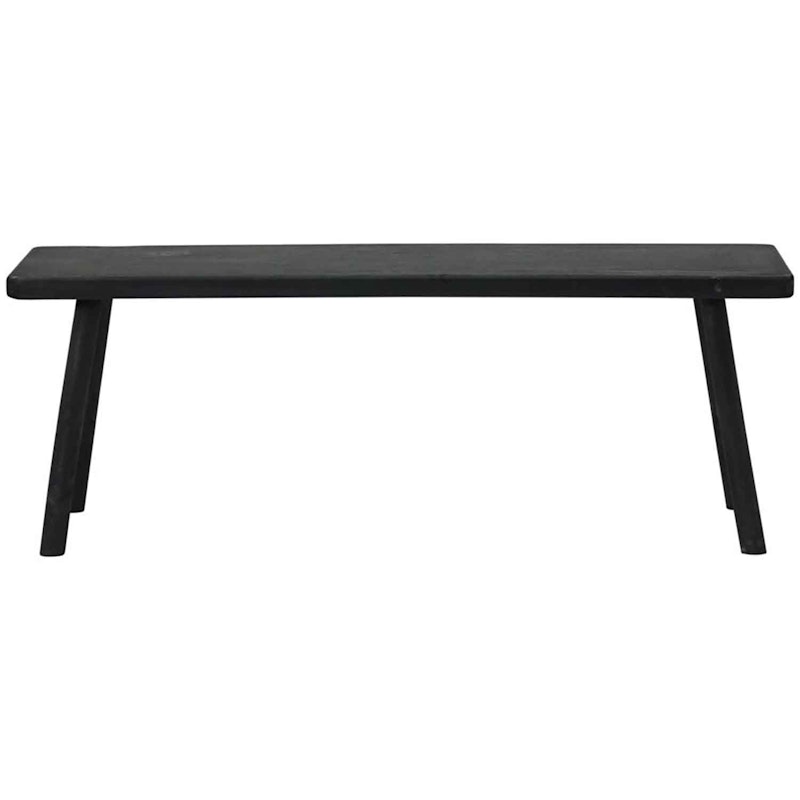 Nadi Bench Black, 120x43 cm