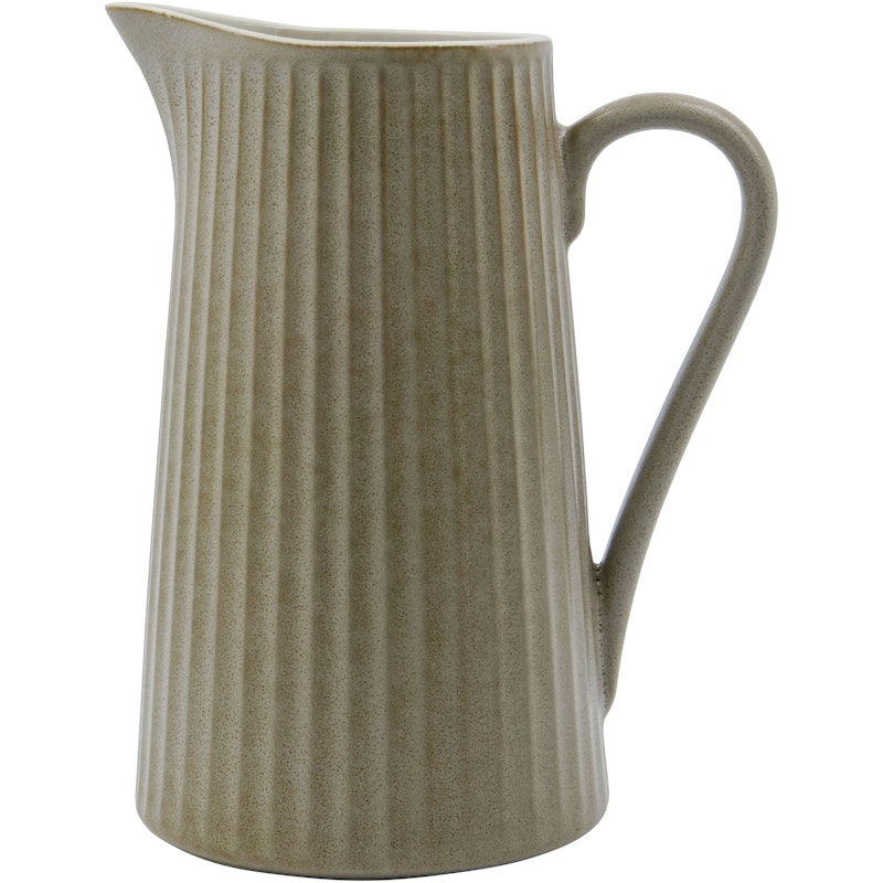 Pleat Jug 128 cl, Grey Brown