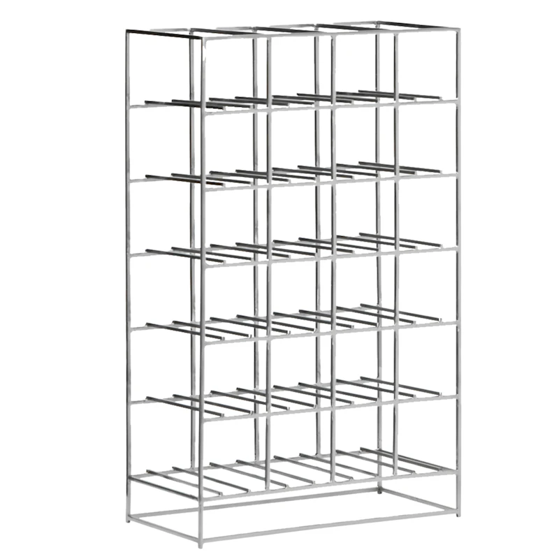 HD24 Wine Rack, Silver