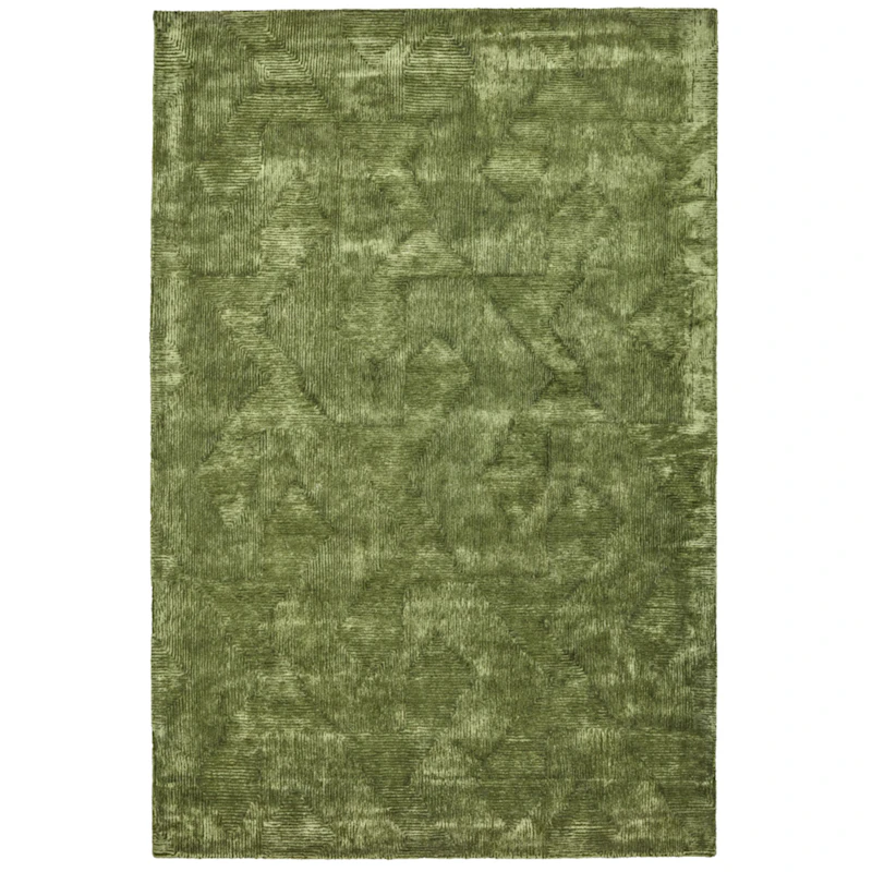 Shine Rug Green 200x300 cm, Green