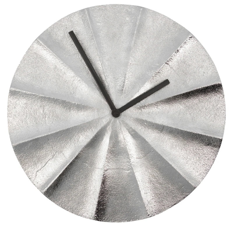 Show Clock Ø30 cm, Silver