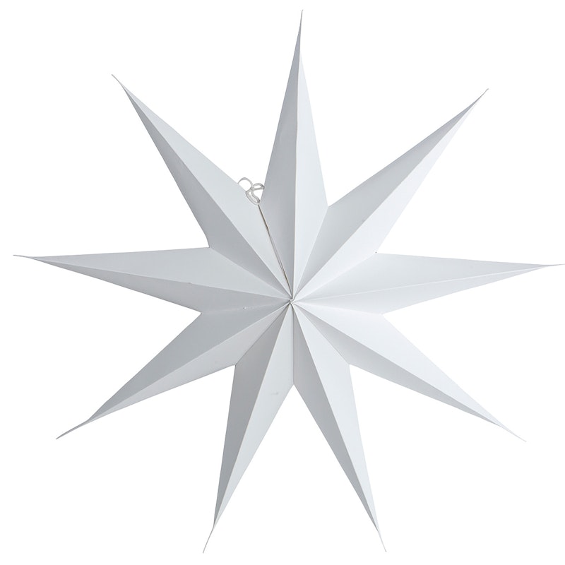 D9 Point Star Ø45cm, White