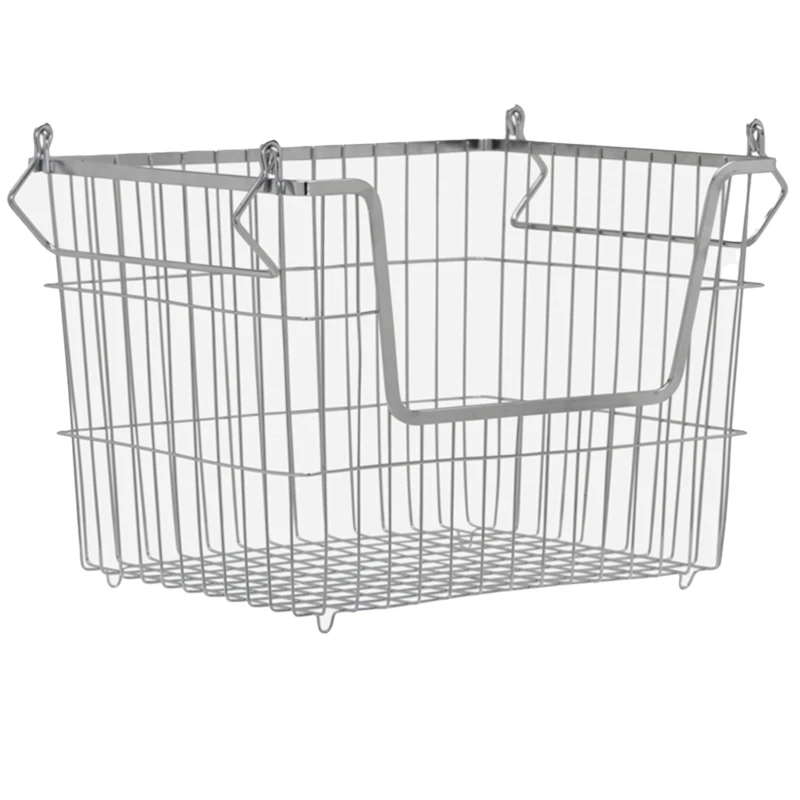Taw Basket H20.3xW26.7xL26.7, Chrome