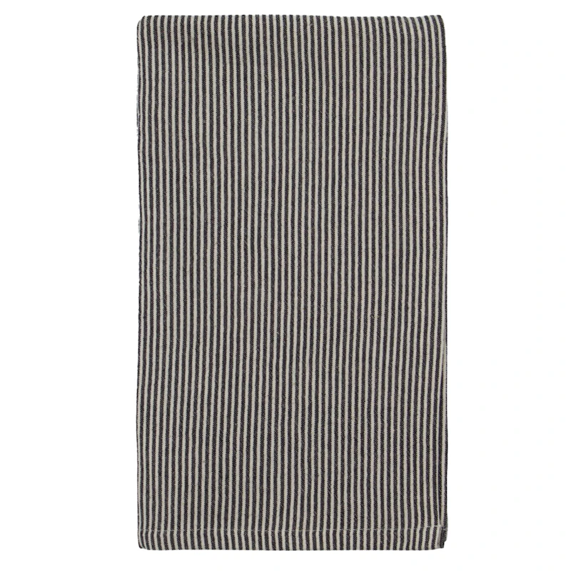 Block Table Runner 40x140 cm, Black / Sand