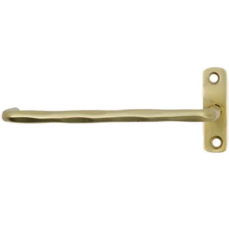 Welo Toilet Roll Holder, Brushed Brass