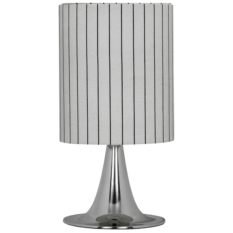 Tulip Table Lamp, Silver
