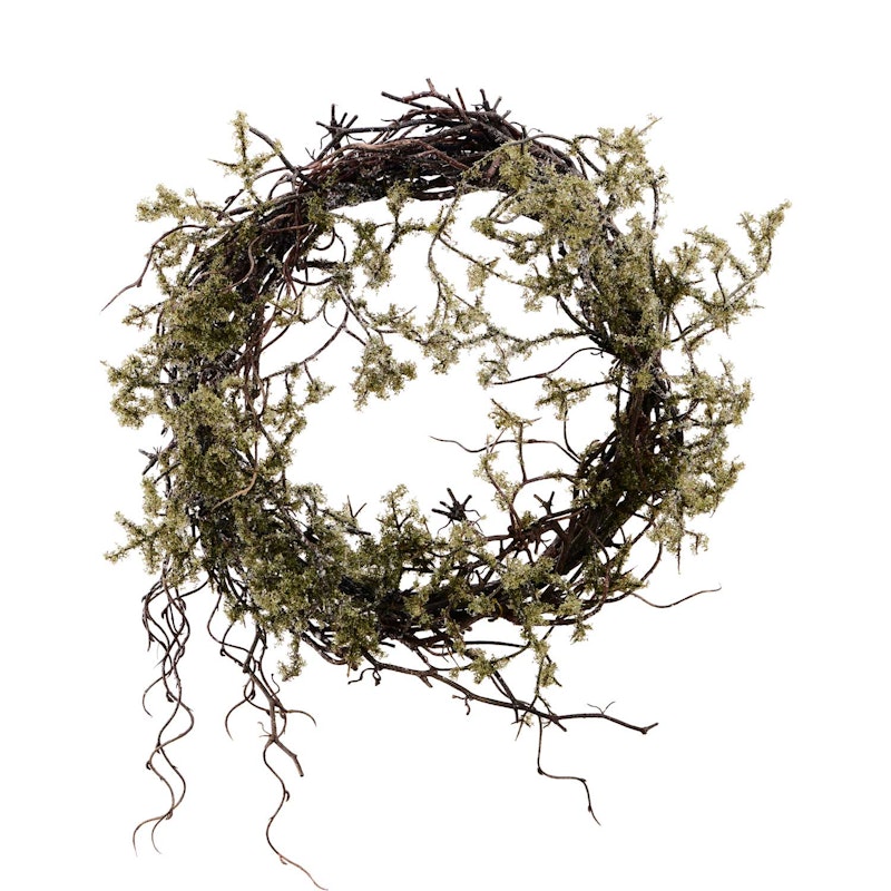 Wild Moss Wreath Ø47 cm, Nature