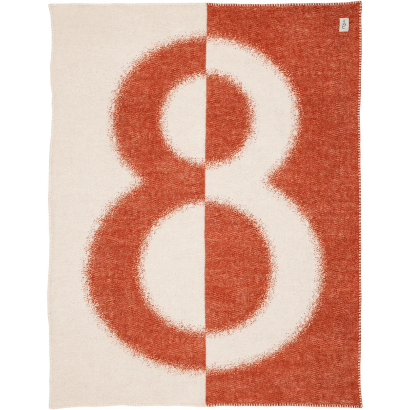 8 Blanket 130x180 cm, Terracotta