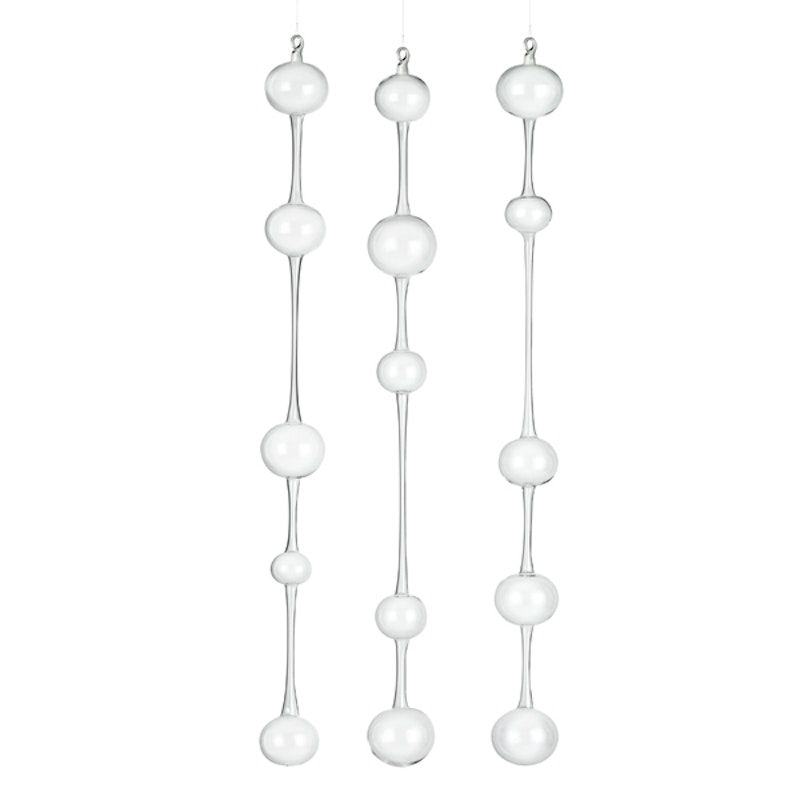 Ateenan Aamu Glass Decoration, 3-set