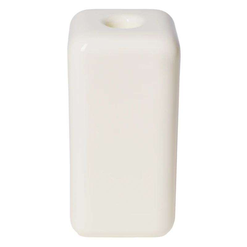 Element Candle Holder, White